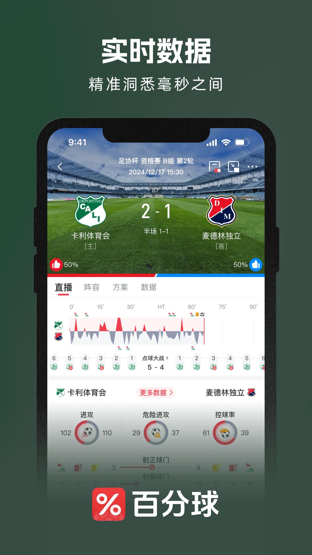 精彩截图-百分球2026官方新版