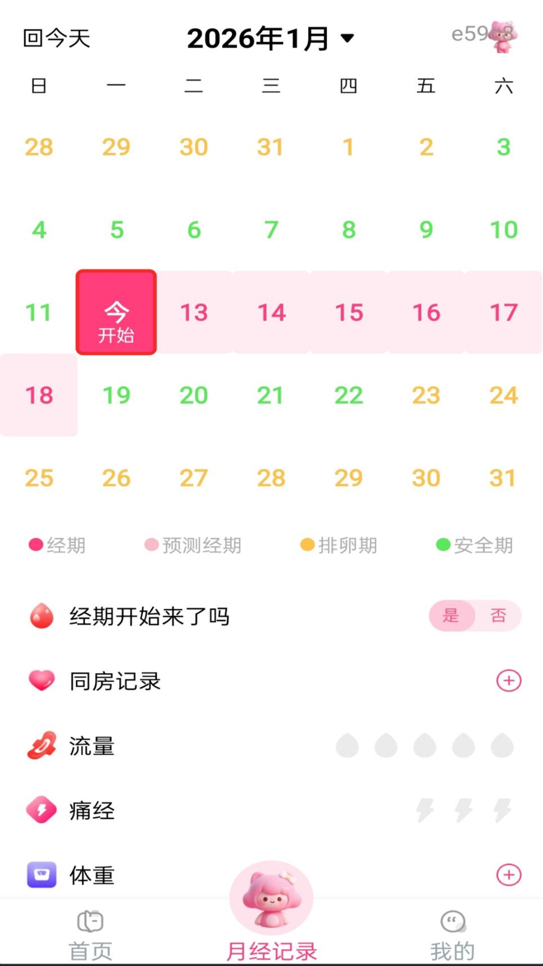 精彩截图-大姨妈月经记2026官方新版