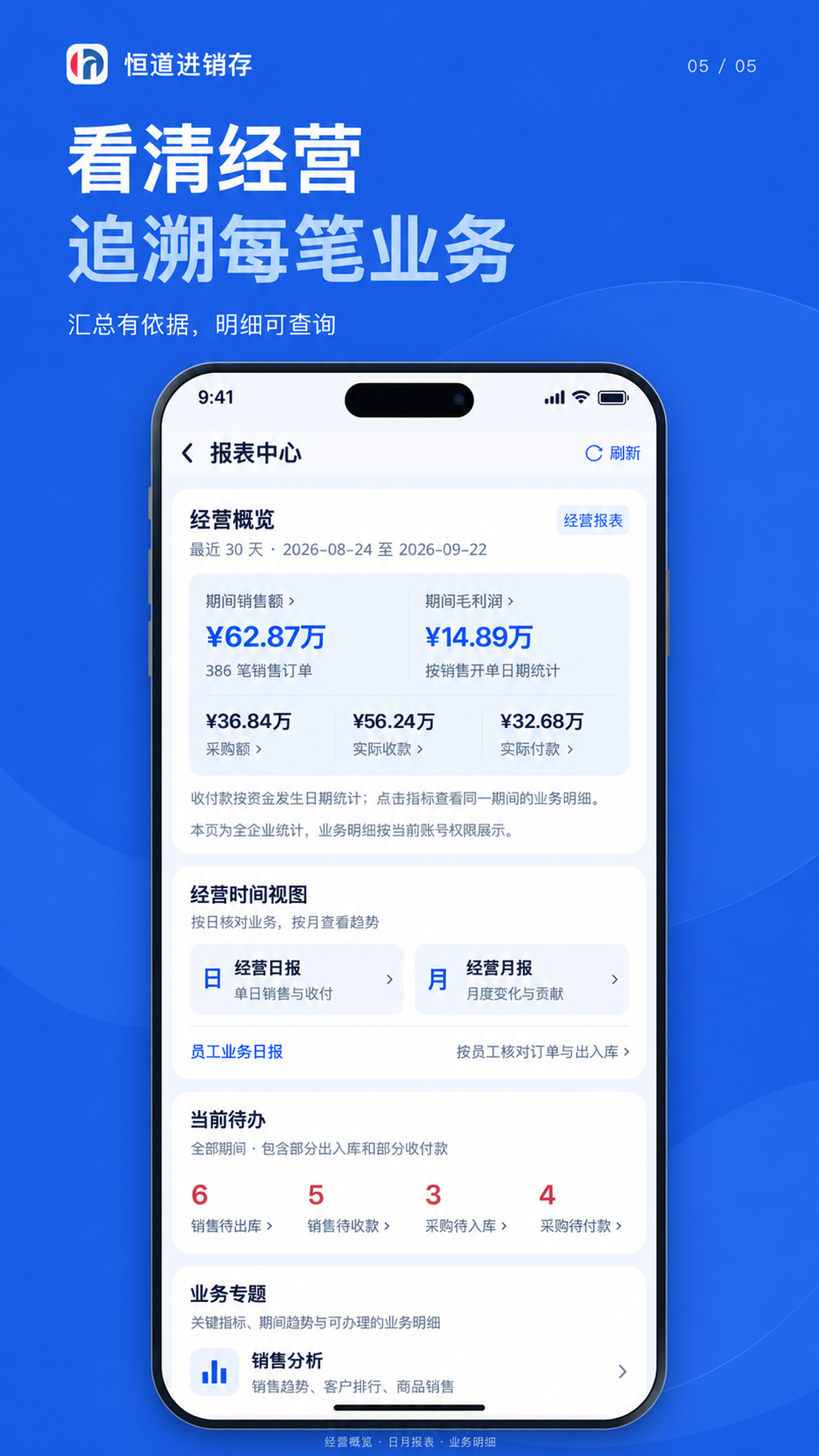 精彩截图-恒道进销存2026官方新版