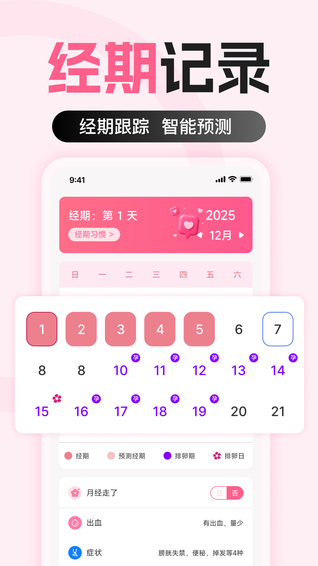 精彩截图-大姨妈经期记录2026官方新版