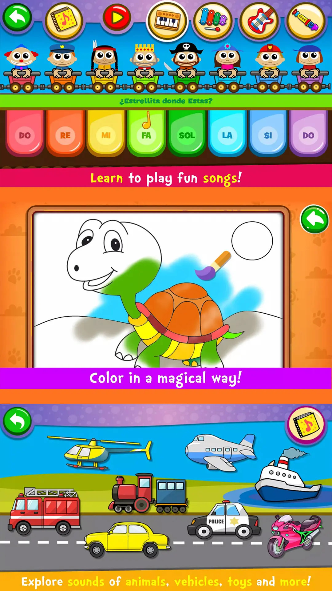 精彩截图-儿童音乐钢琴2026官方新版