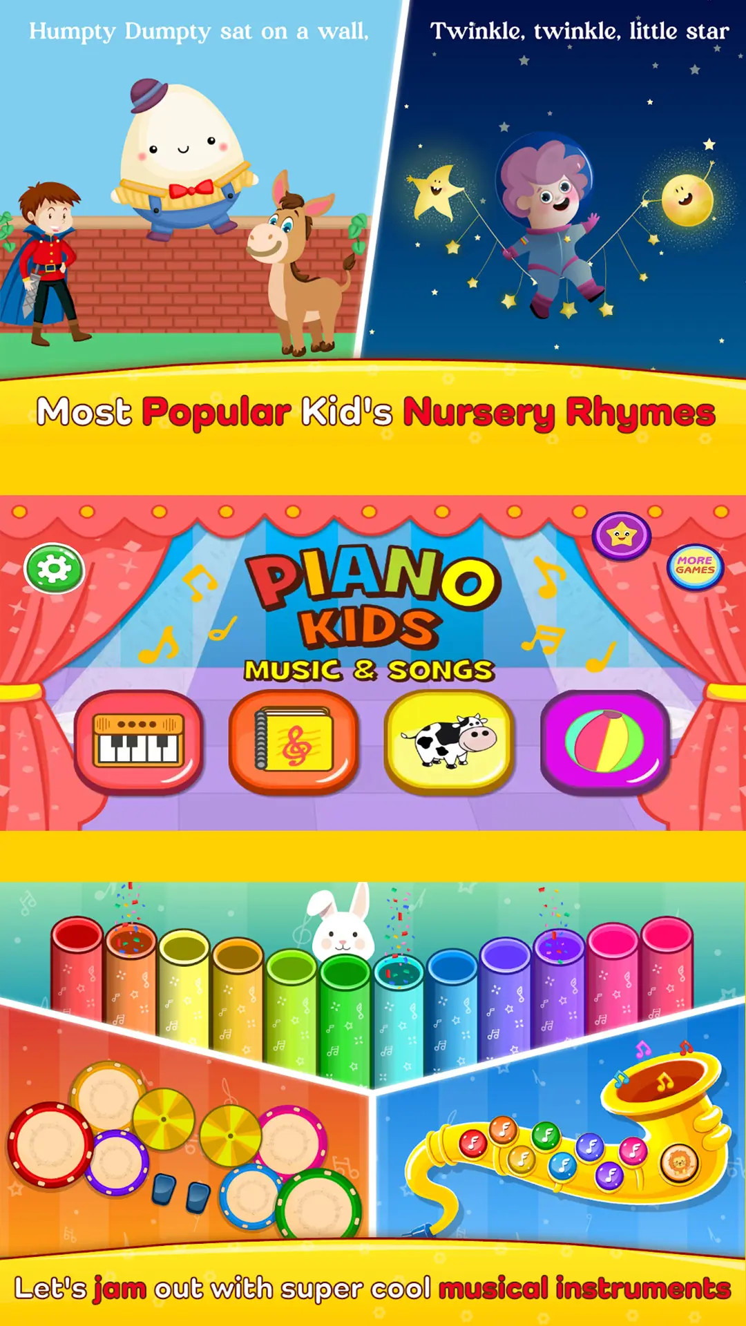 精彩截图-儿童音乐钢琴2026官方新版