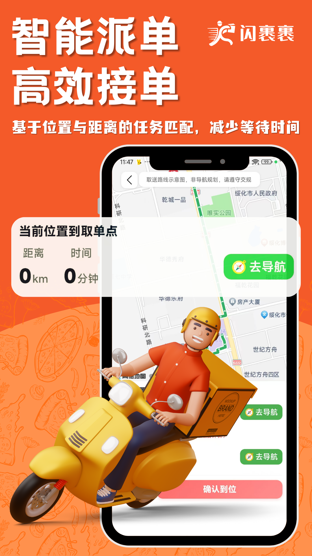 闪裹裹骑手版 截图 1