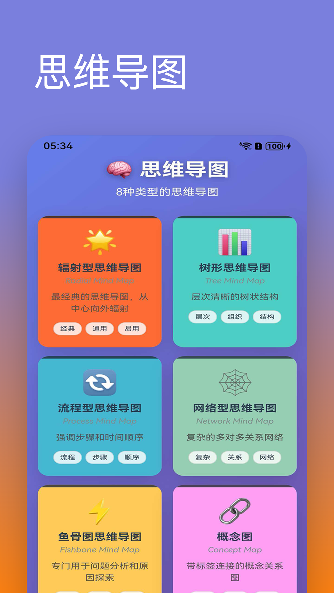 精彩截图-思维导图管家2026官方新版
