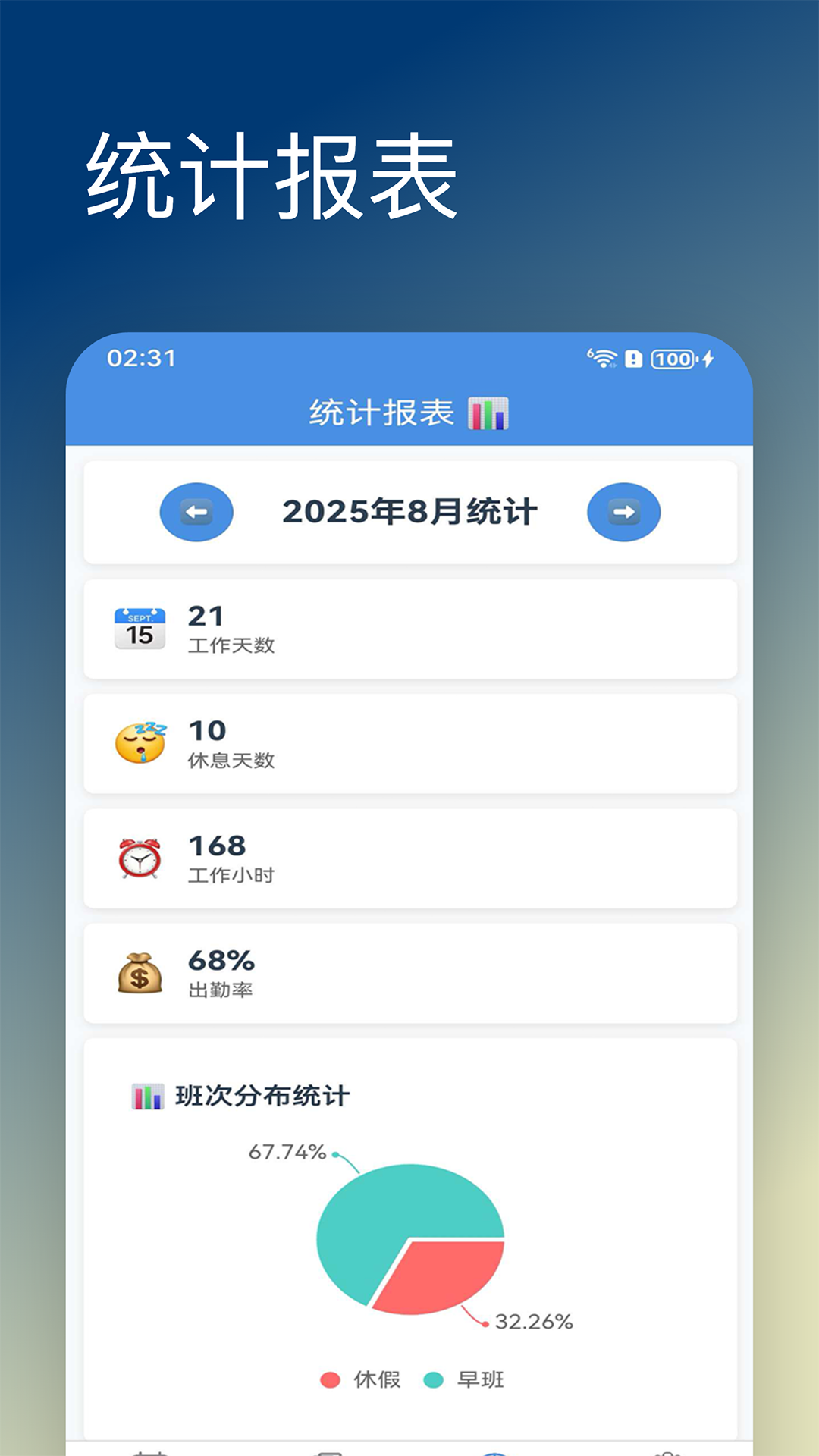 精彩截图-排班达人2026官方新版
