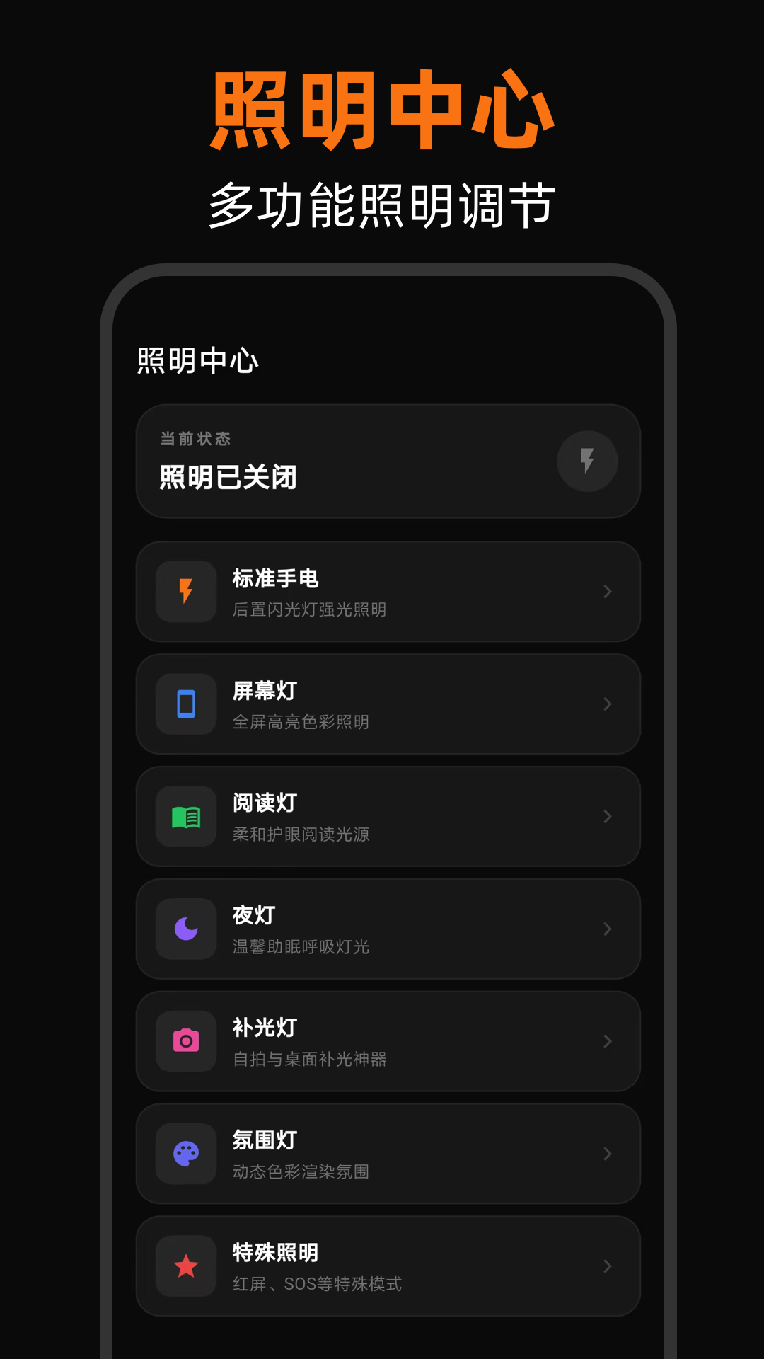 精彩截图-夜视手电筒LED验钞灯2026官方新版