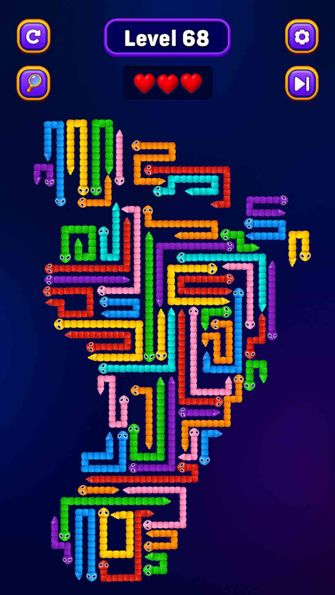 精彩截图-色彩蛇行2026官方新版