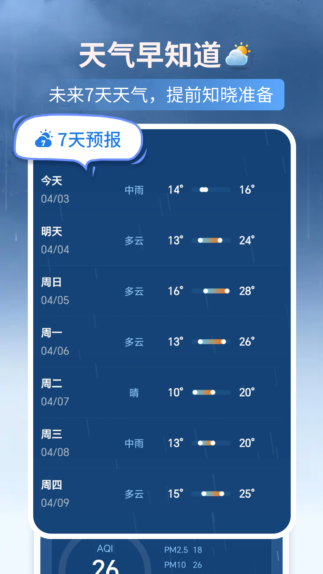 精彩截图-墨风天气2026官方新版