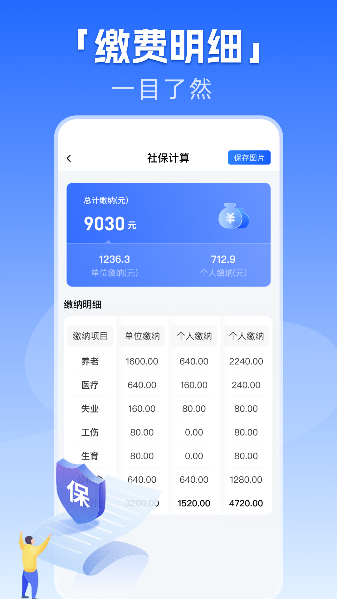 精彩截图-社保养老一键计算2026官方新版