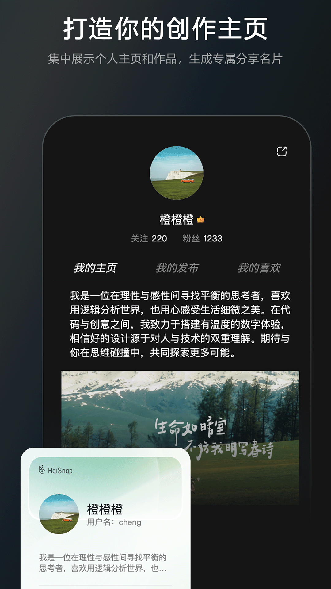 精彩截图-响指HaiSnap2026官方新版