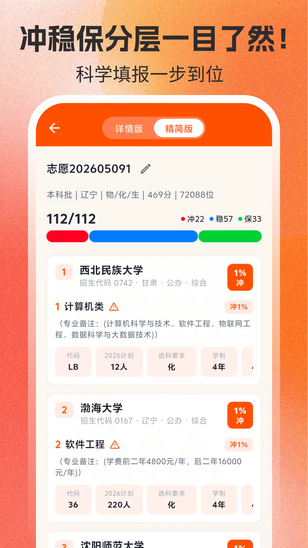精彩截图-高考志愿填报2026阳光网2026官方新版