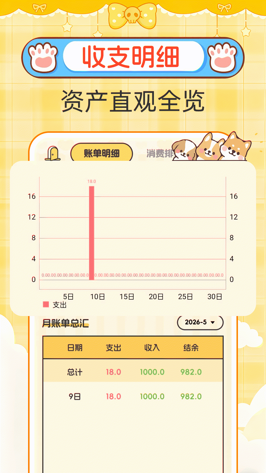 精彩截图-鲸鱼记账2026官方新版