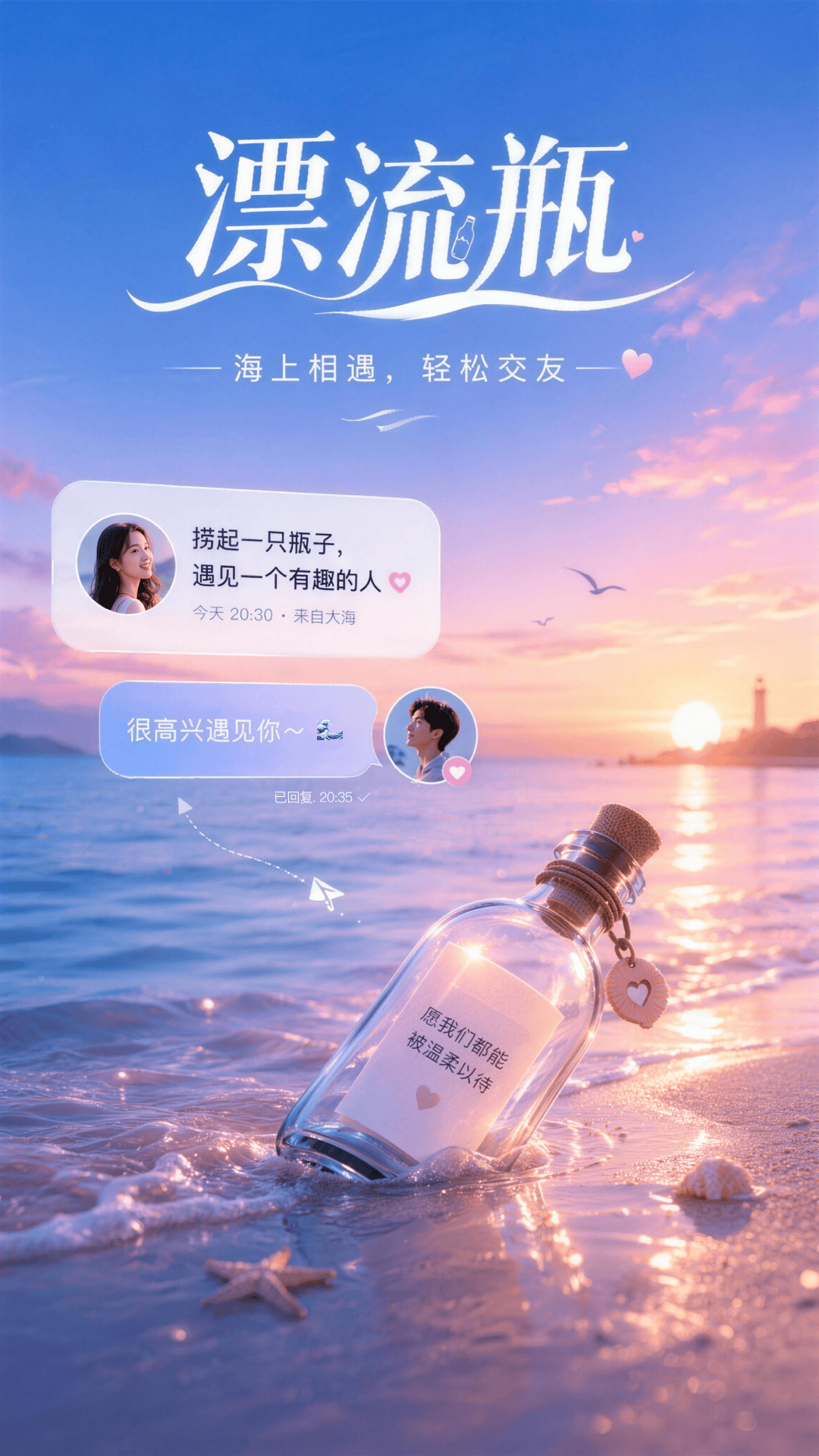 精彩截图-小漂流瓶2026官方新版