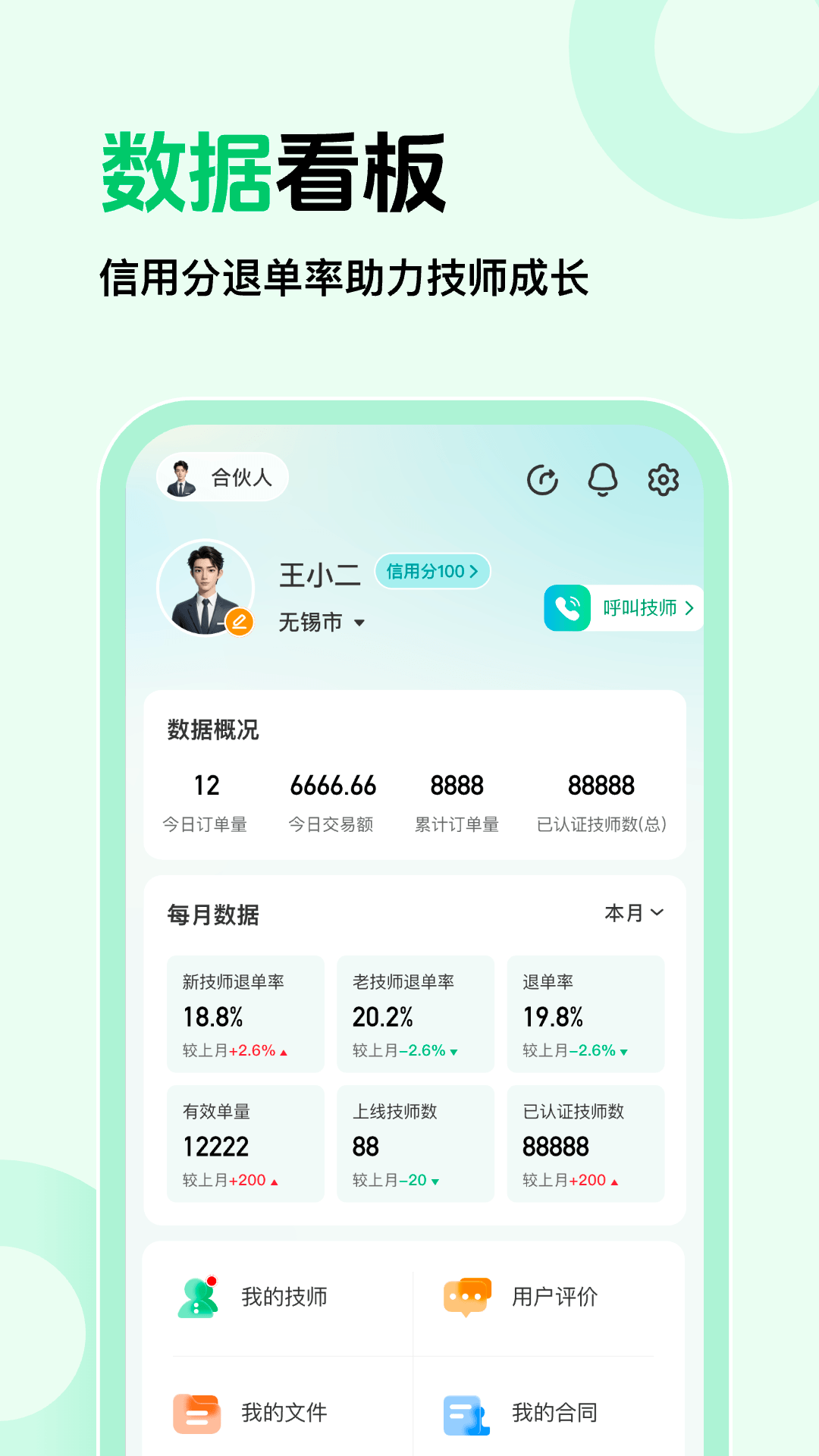 精彩截图-往约商家版2026官方新版