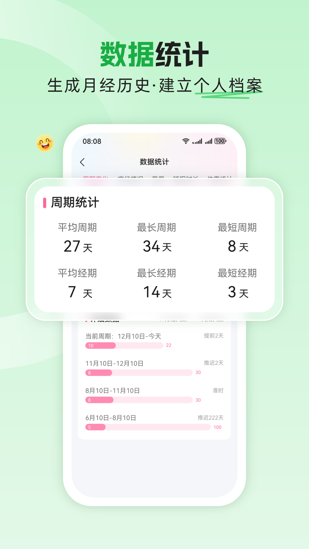 精彩截图-大姨妈简洁版2026官方新版