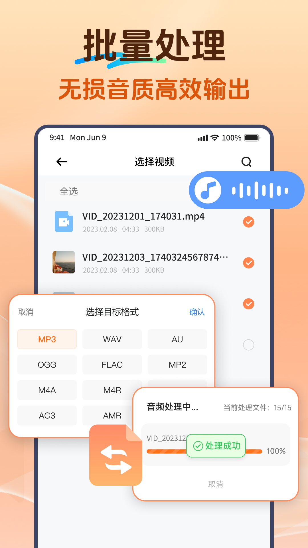 精彩截图-Viwoo音频格式转换器2026官方新版