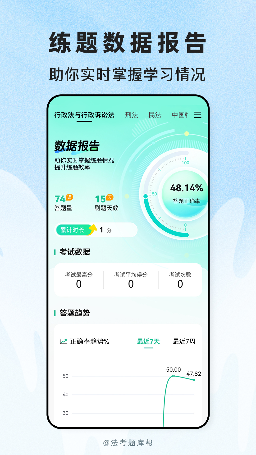 精彩截图-法考题库帮2026官方新版