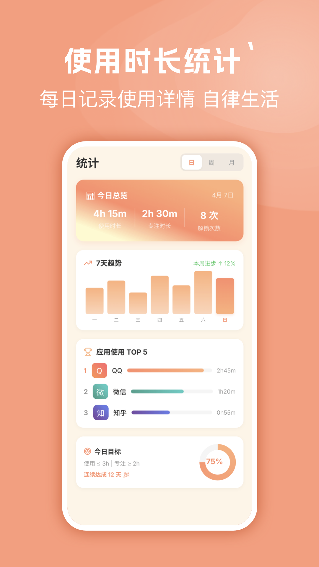 精彩截图-自律番茄钟2026官方新版