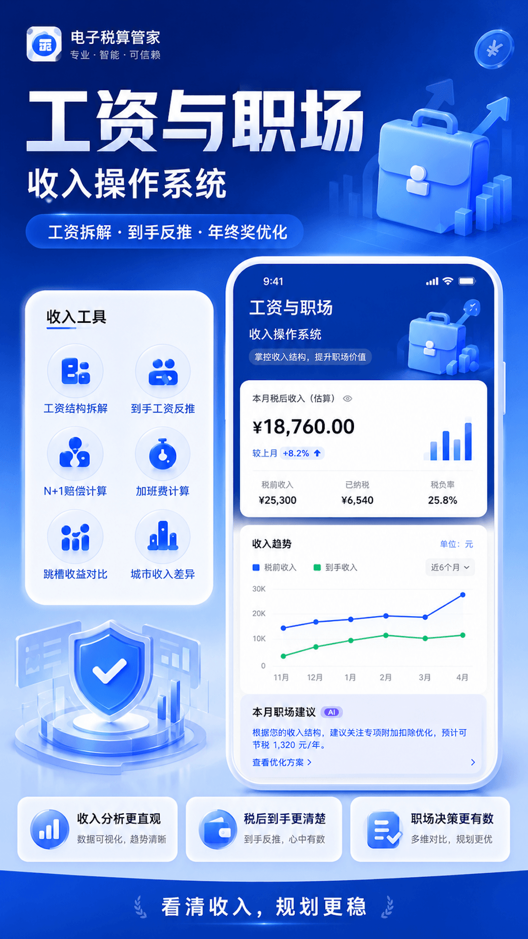 精彩截图-电子税算管家2026官方新版