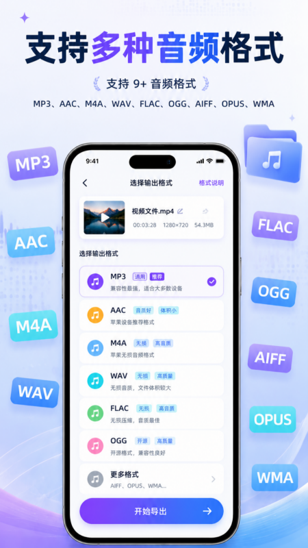 精彩截图-极速音频转换器2026官方新版
