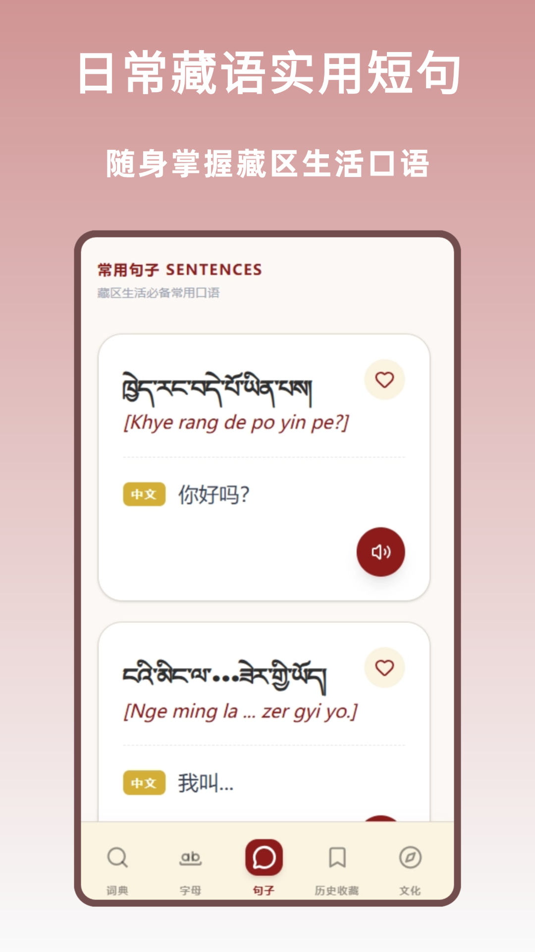 精彩截图-汉藏字典2026官方新版