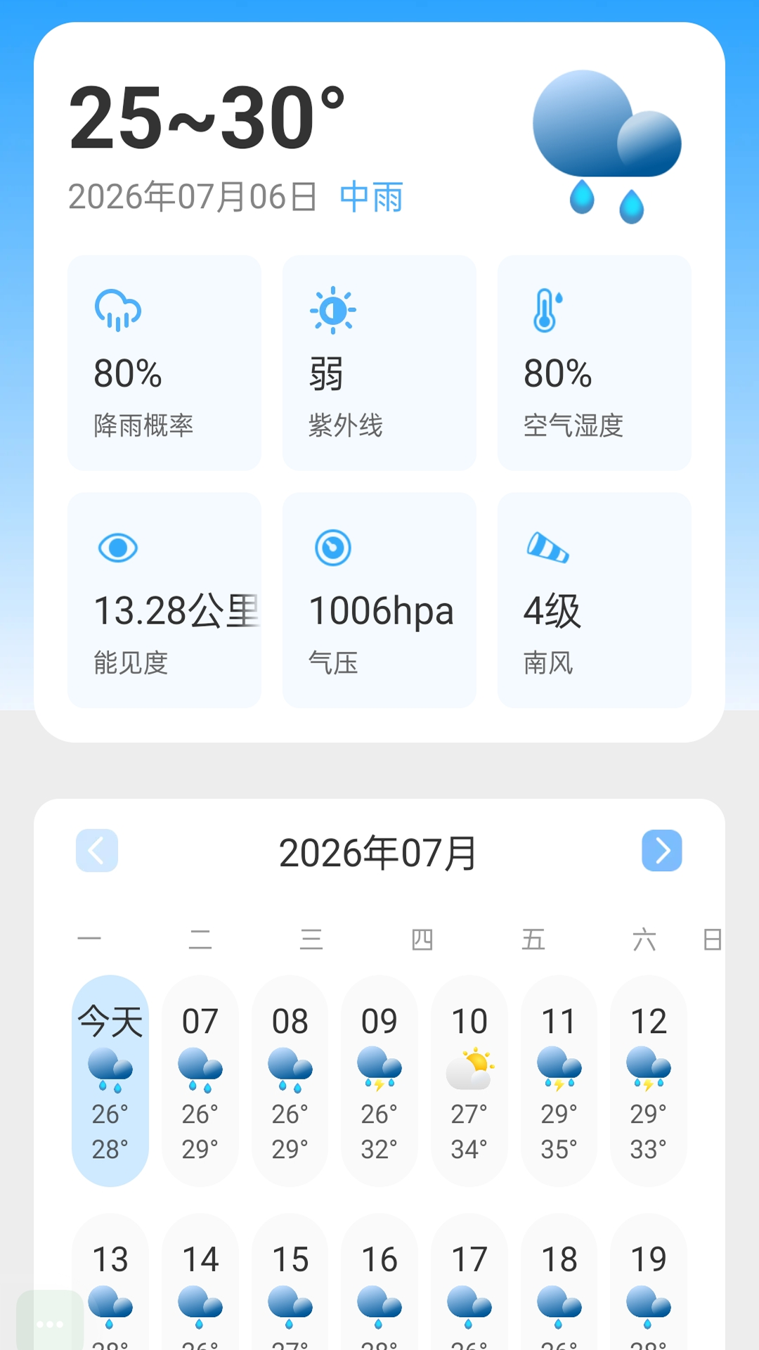 精彩截图-15日天气准点预报2026官方新版