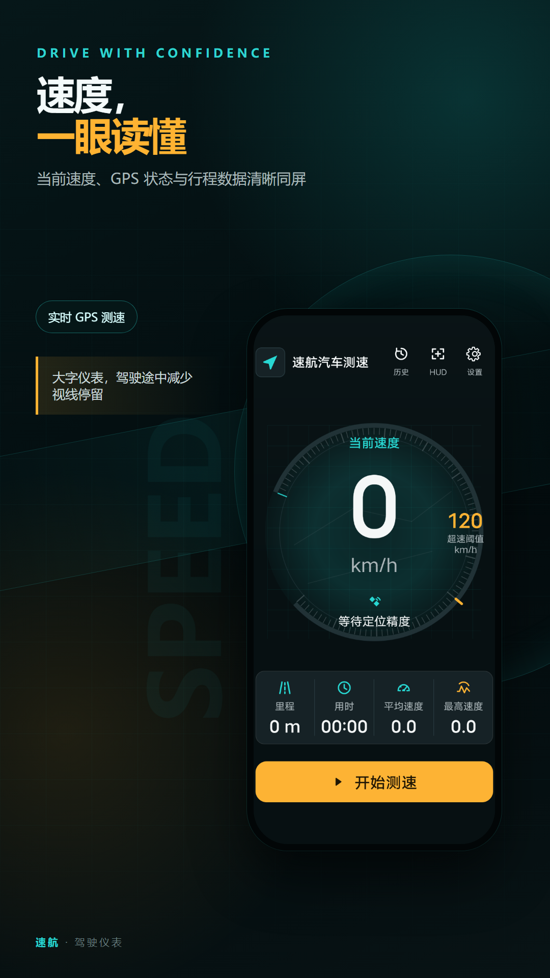 精彩截图-速航汽车测速仪GPS2026官方新版