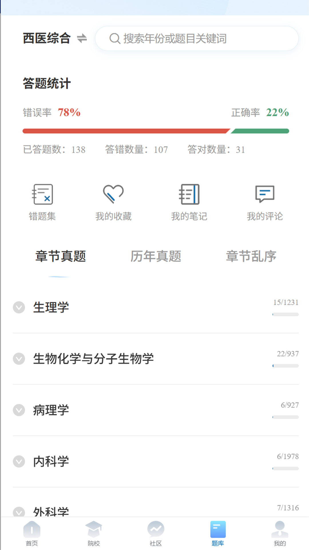 沐知医考 截图 2