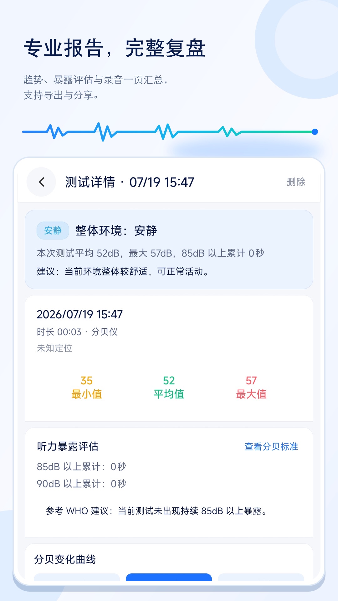 精彩截图-噪声分贝手机监测2026官方新版