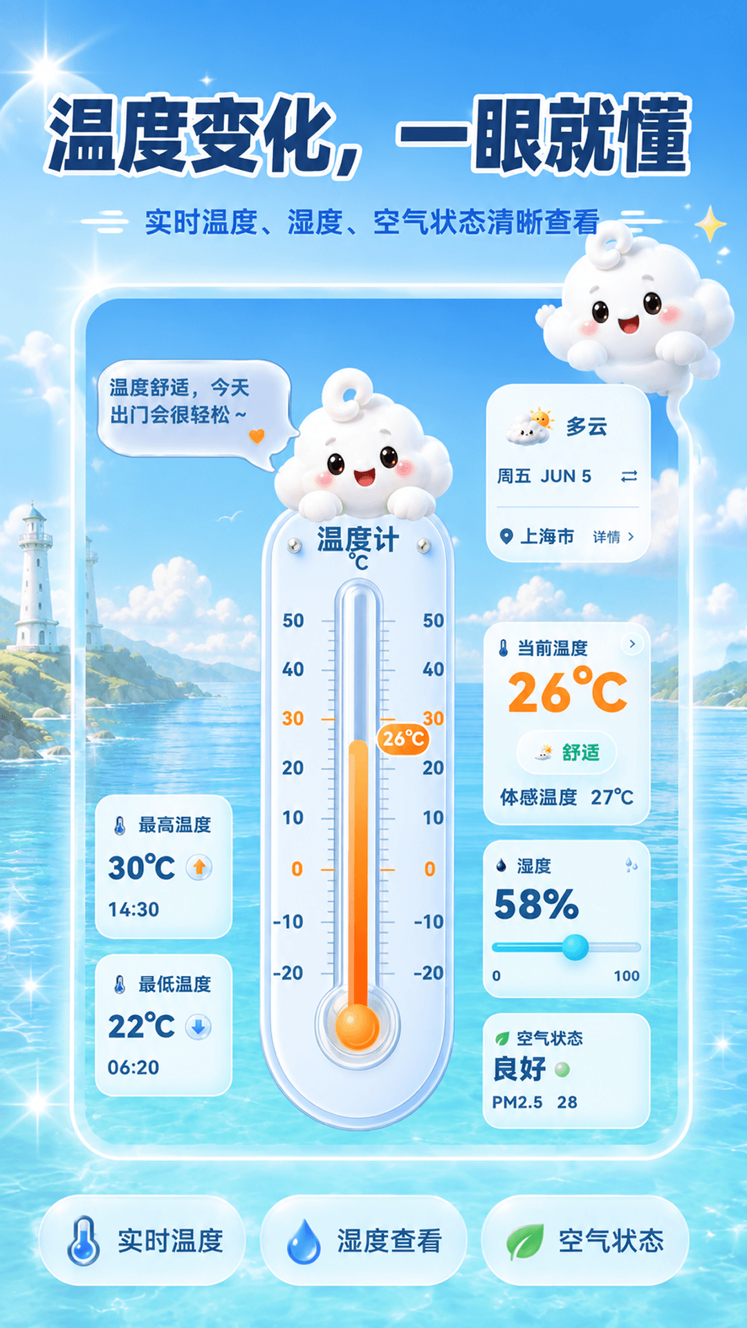 精彩截图-室内温度计iRoom2026官方新版