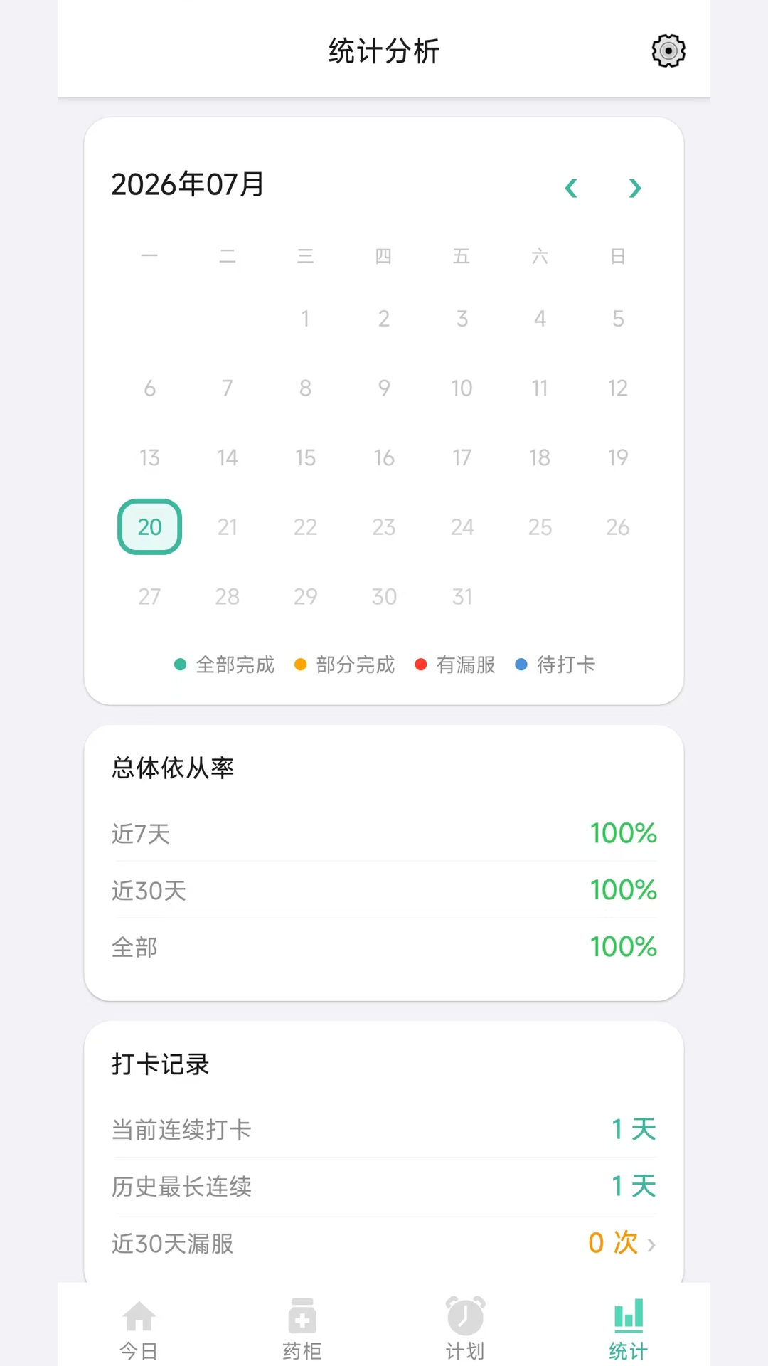 精彩截图-健康药记2026官方新版
