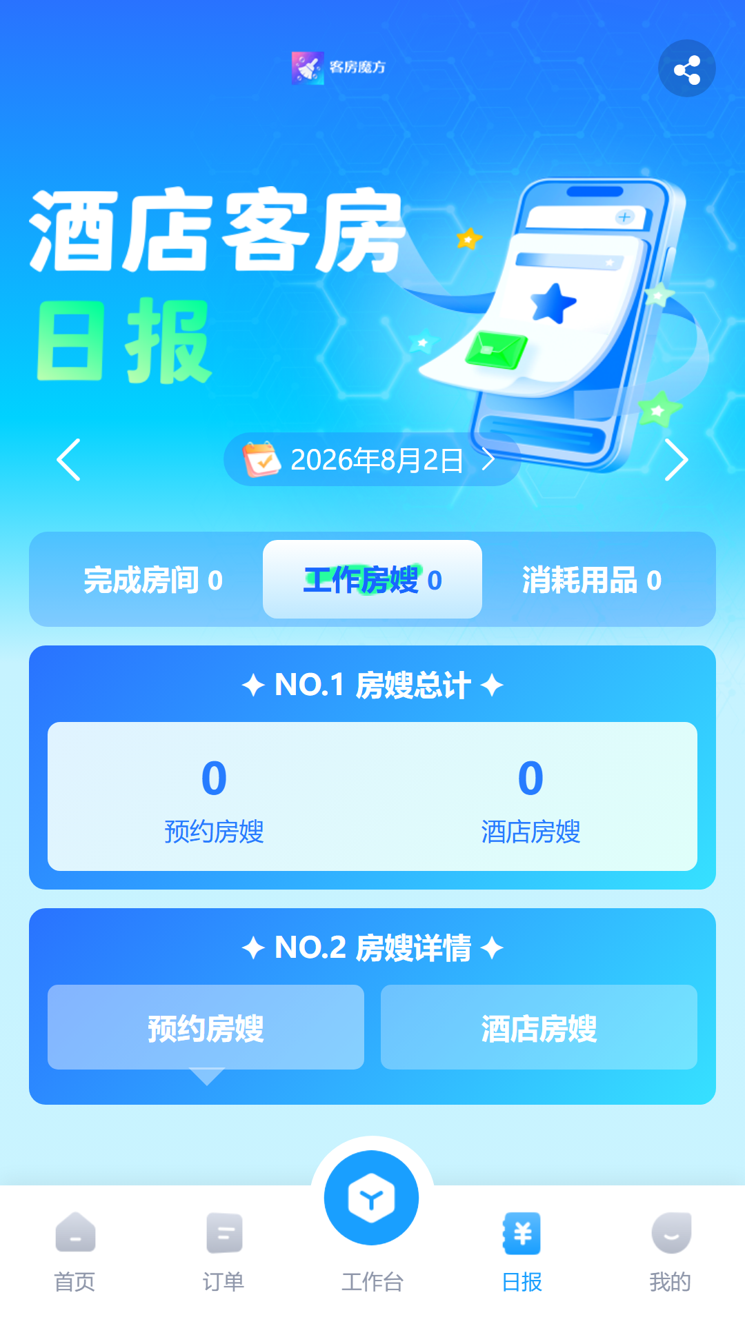 精彩截图-客房魔方2026官方新版