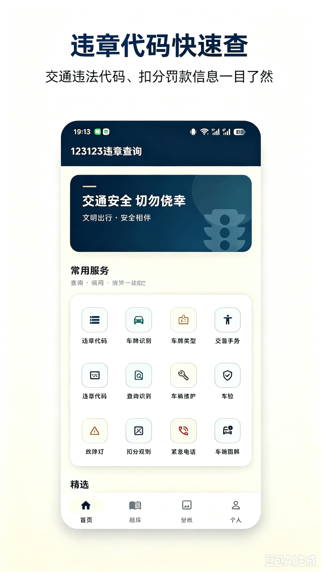 精彩截图-123123违章查询2026官方新版
