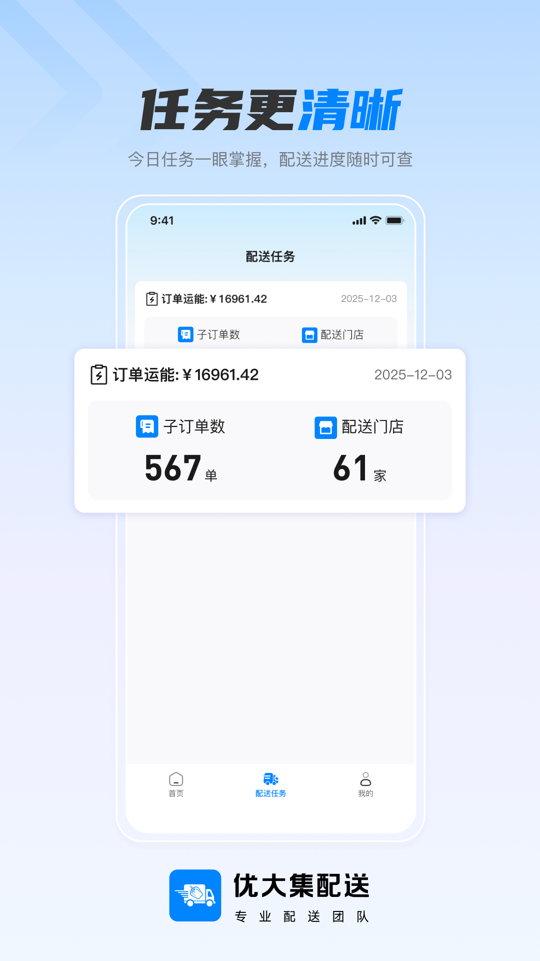 精彩截图-优大集配送2026官方新版