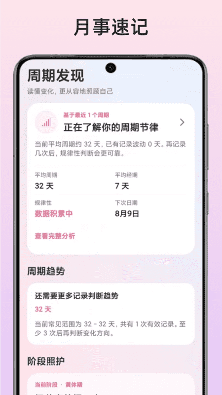 精彩截图-月事速记2026官方新版