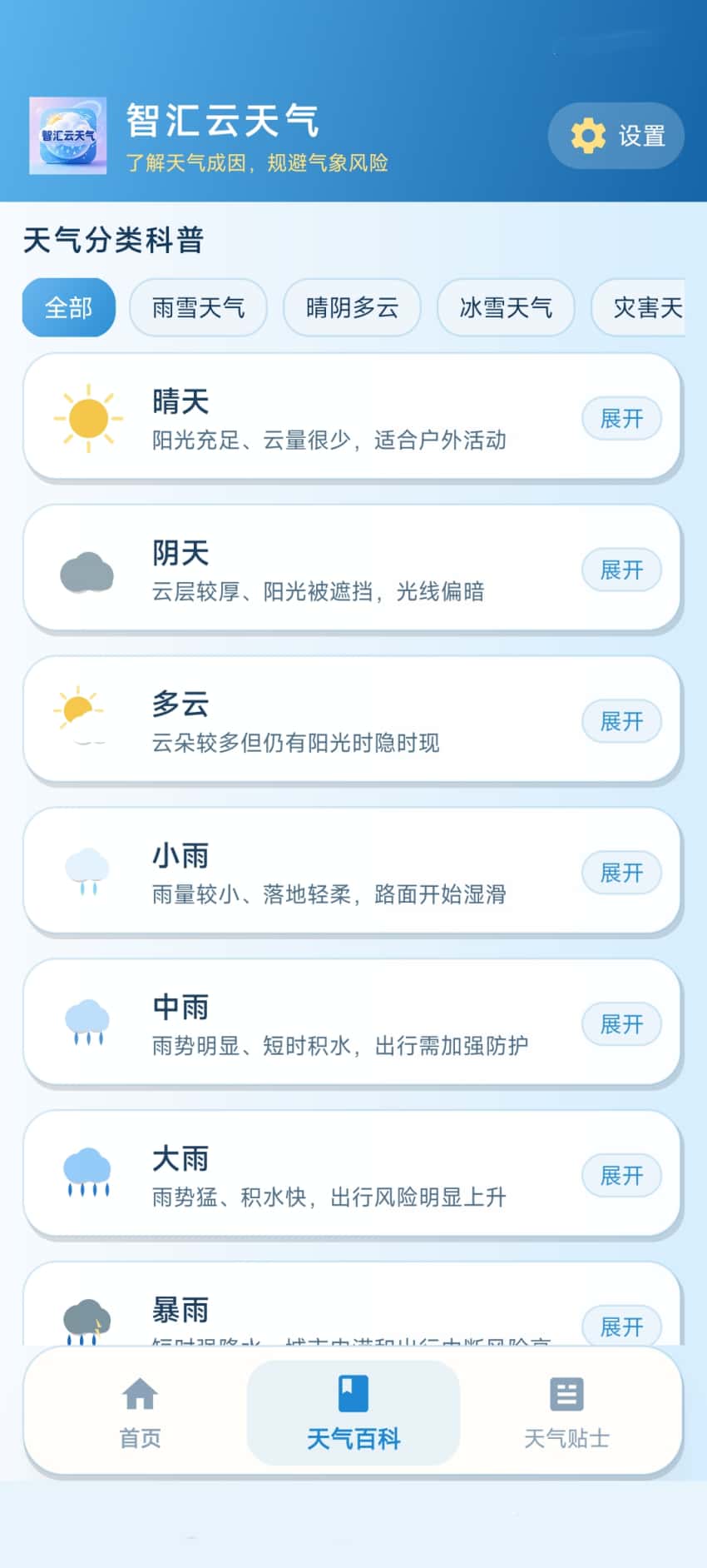 精彩截图-智汇云天气2026官方新版