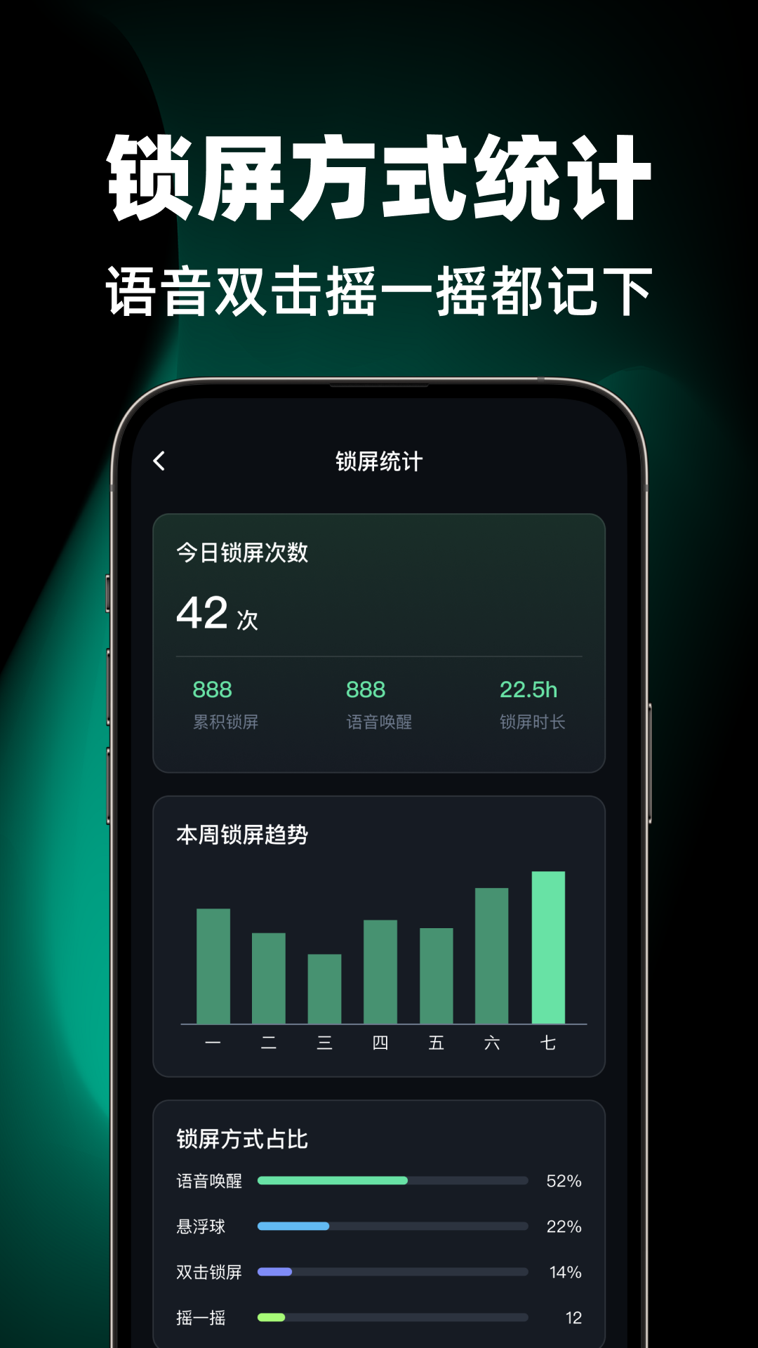 精彩截图-一键语音锁屏2026官方新版