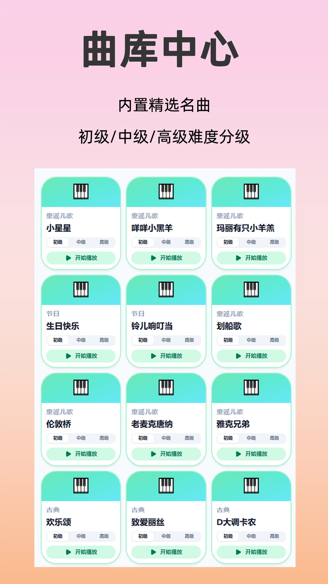 精彩截图-律动钢琴2026官方新版