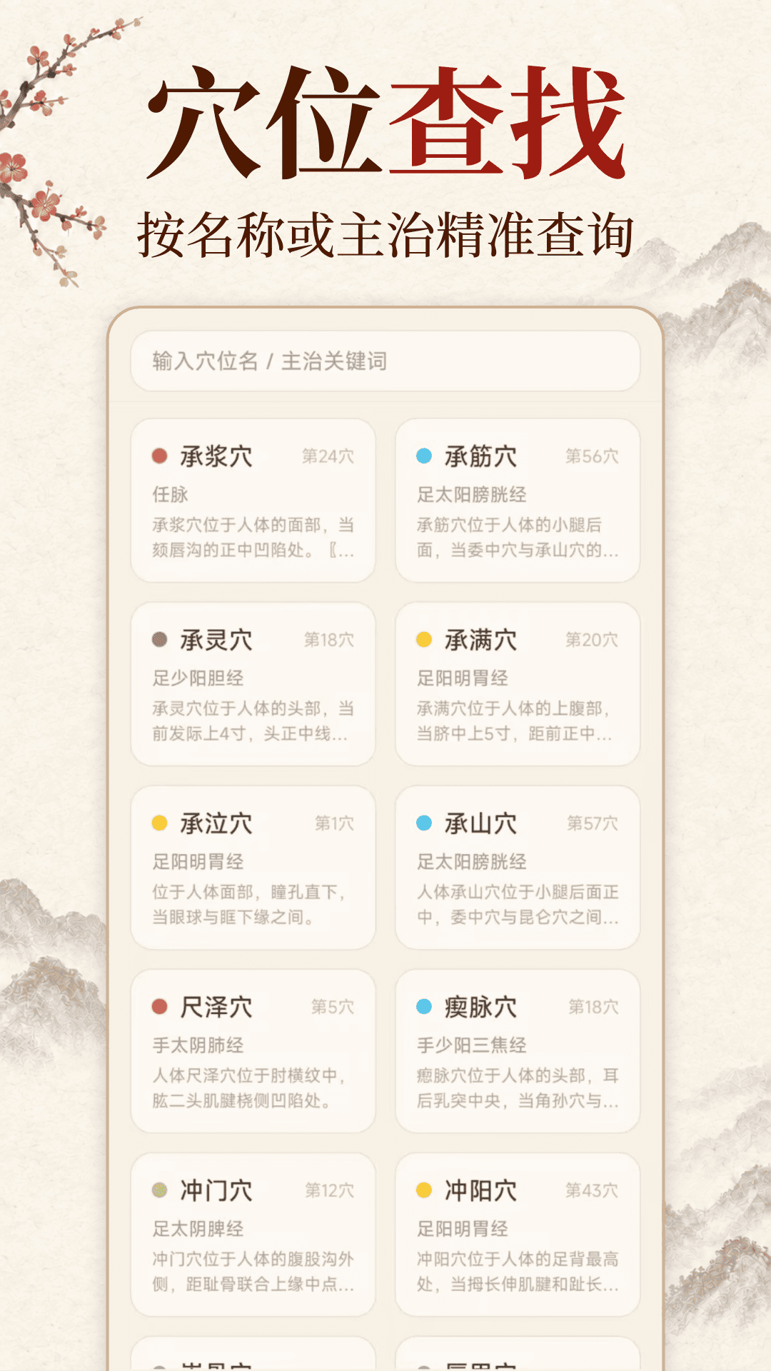 精彩截图-中华经络穴位2026官方新版