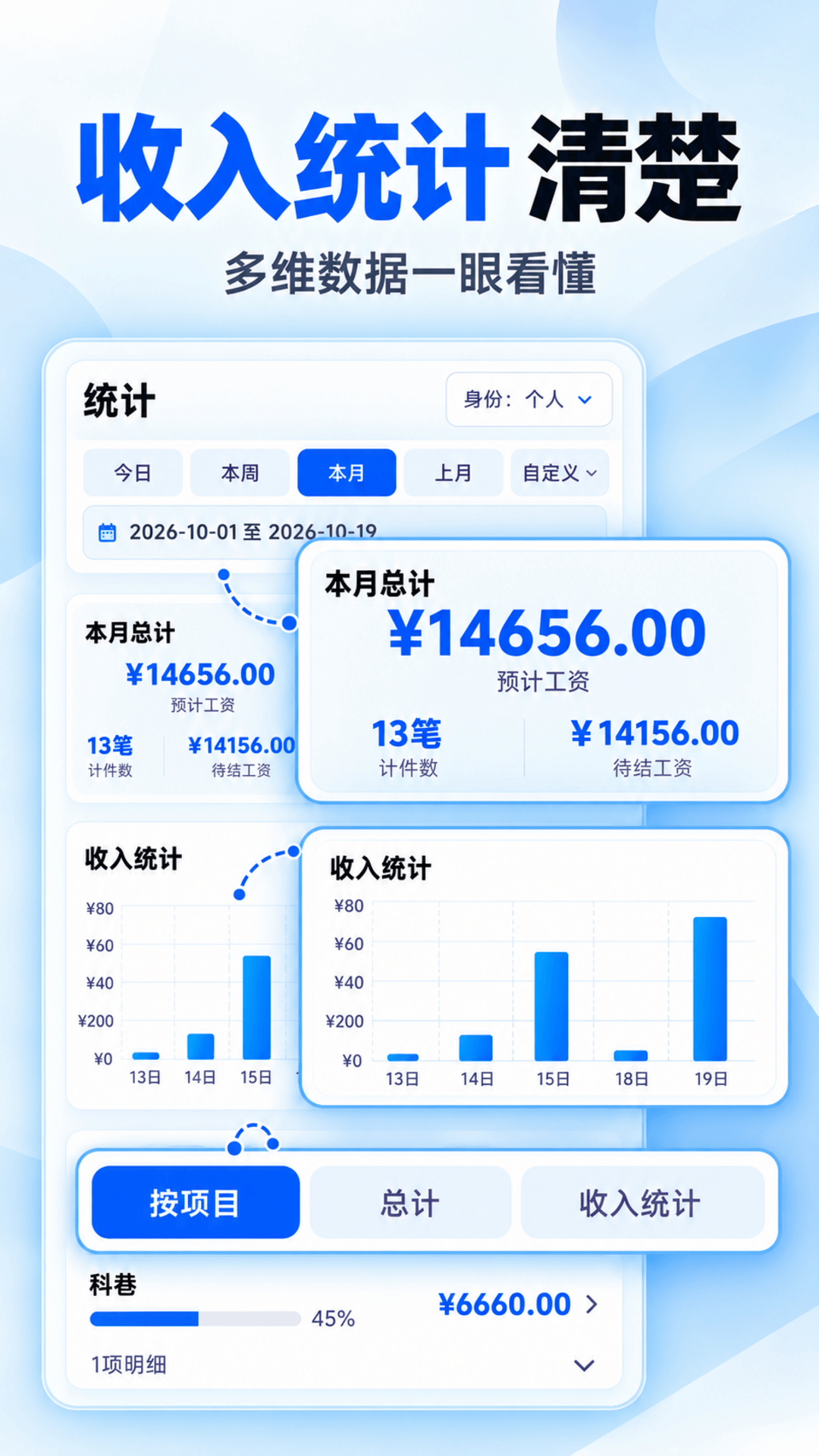 精彩截图-计件宝2026官方新版