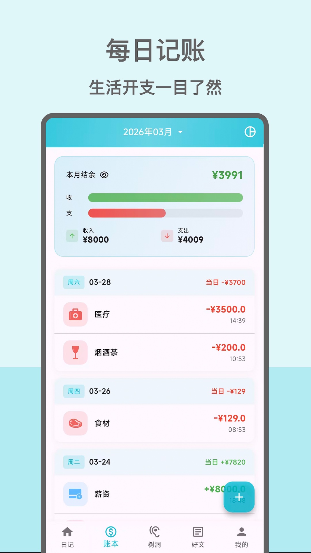 精彩截图-心情日记本2026官方新版